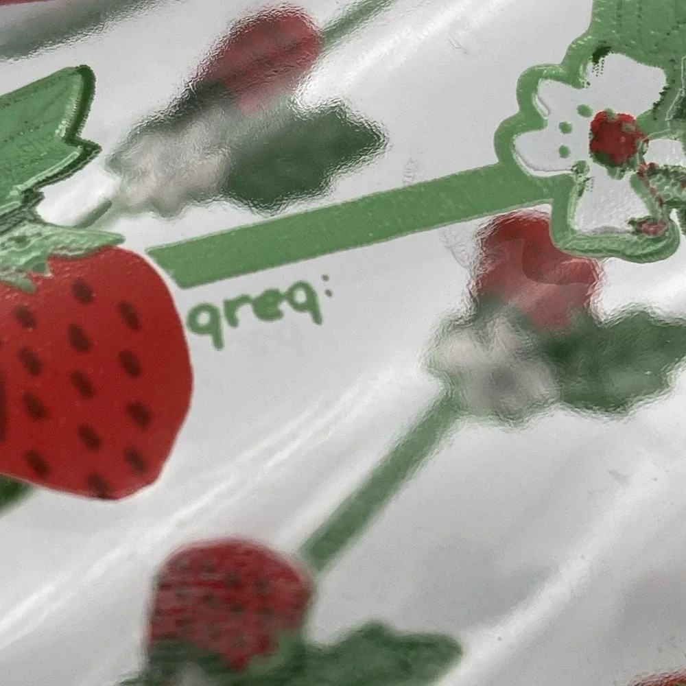 Libbey vintage strawberry